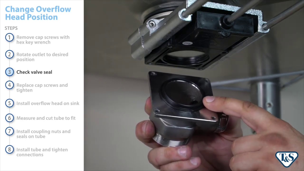 How To: Using An Overflow Head With A Waste Drain Valve