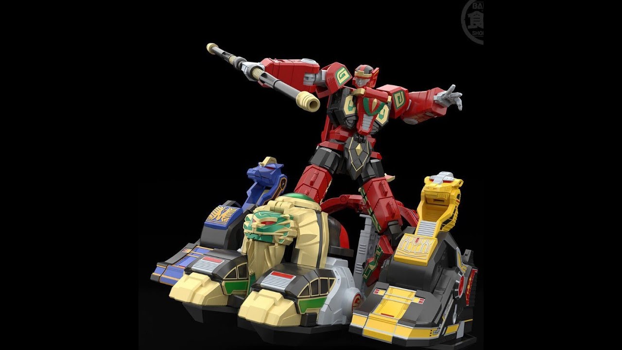 Super Minipla Gosei Sentai Dairanger/MMPR Thunder Megazord: Unboxing and Assembling - Part 2