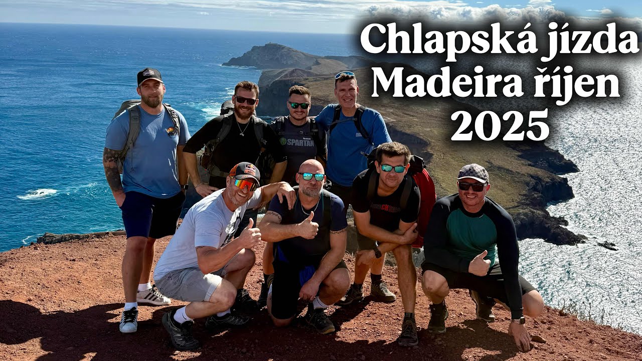 Chlapská jízda na Madeiře 🌄 | Boys Adventure in Madeira (Drone + Insta360)