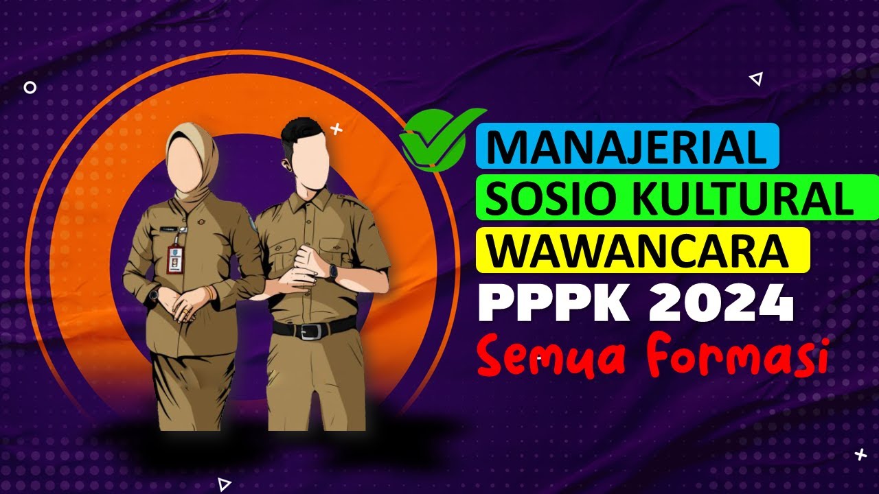 BAHAS MANAJERIAL PPPK 2024, SEMUA FORMASI #pppk2024  #pppk