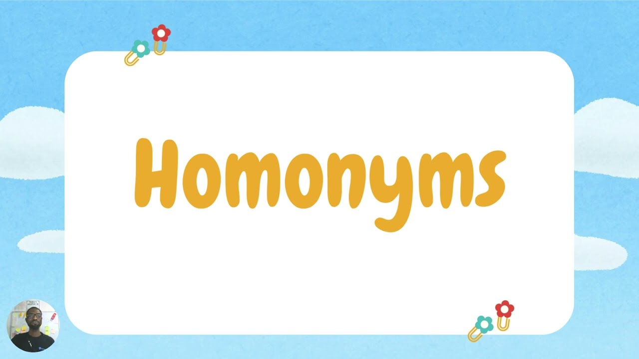 Homonyms