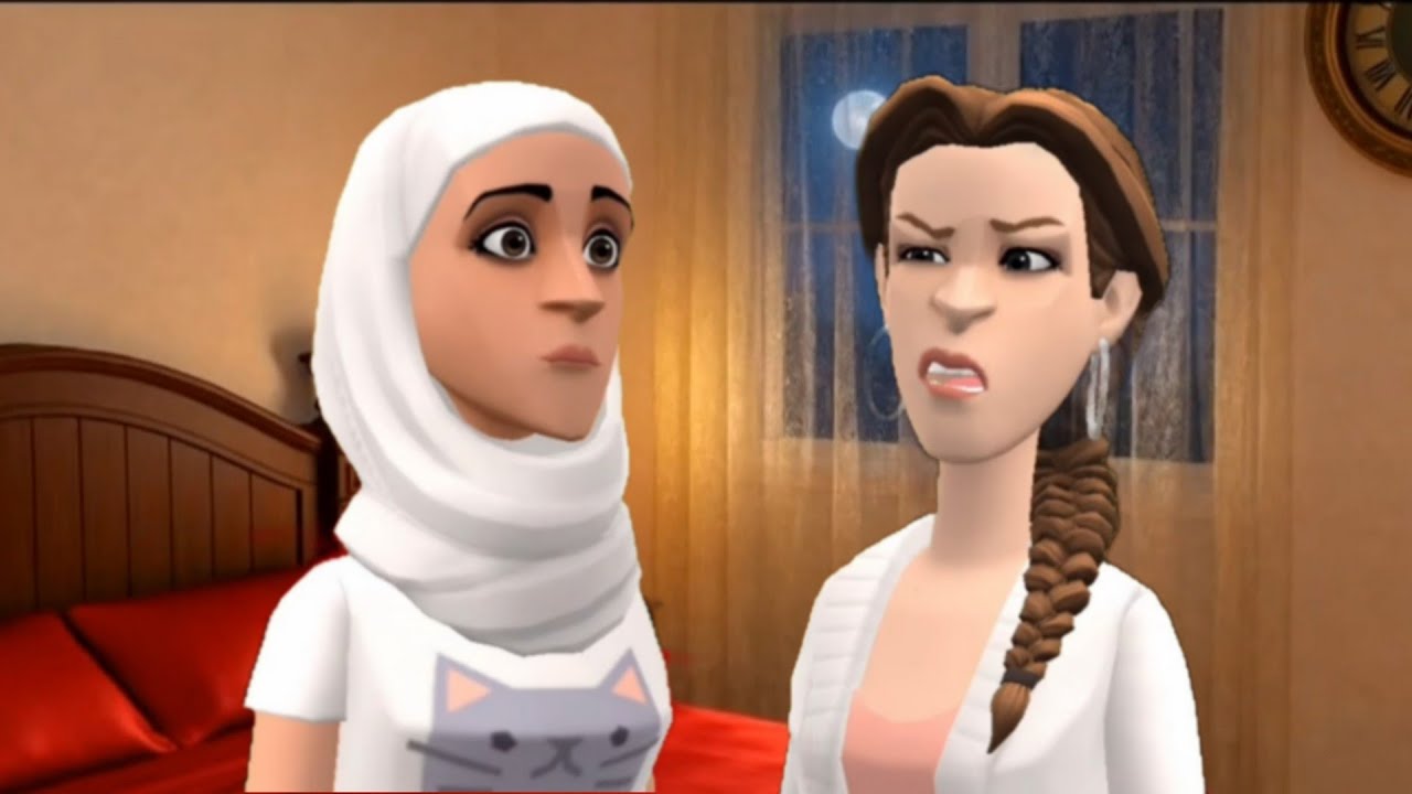 لمياء مع سهام الدابزات 🥺 وسهام ما حشمات ما استحيات اختها مسكينة عايرات 😥