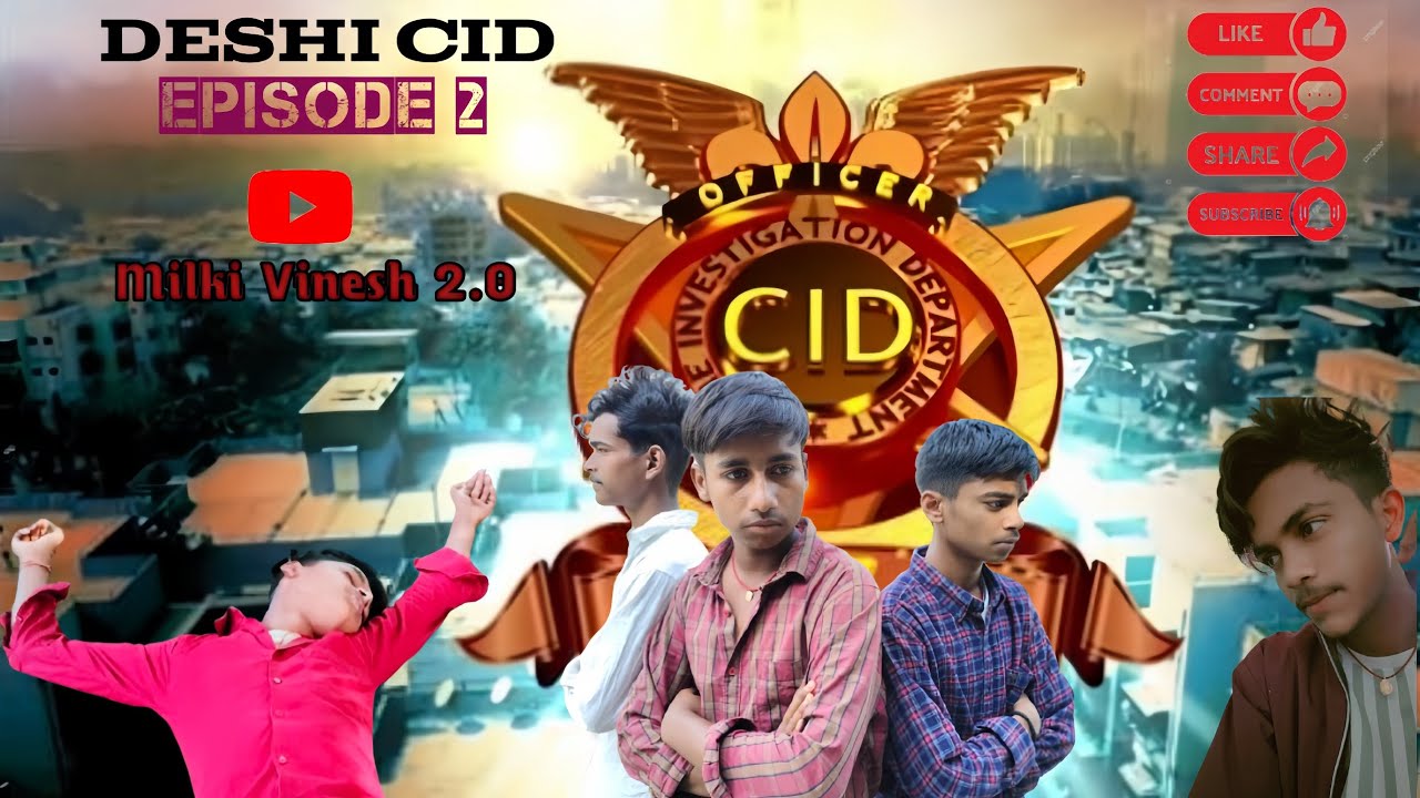 चलते चलते एक आदमी का अचानक हुआ मौत 😅 || desi CID episode Il #cid #cidcomedy2026 #deshicid 