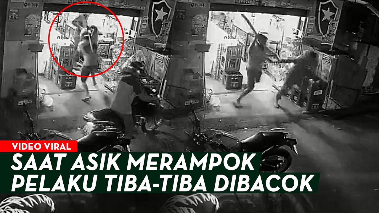 PERAMPOK KEOK DIBACOK WARGA! Karena Terlalu Sering Beraksi, Pelaku Akhirnya Bernasib Apes