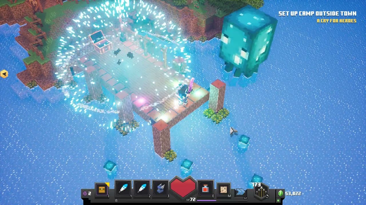 Minecraft Dungeons, Squid coast secret/Секрет узбережжя кальмарів