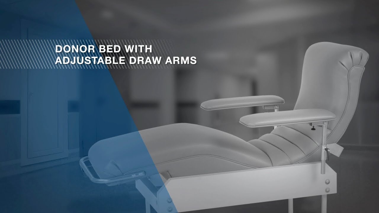 Product Demo: Donor Bed With Adjustable Draw Arms (SA1403)
