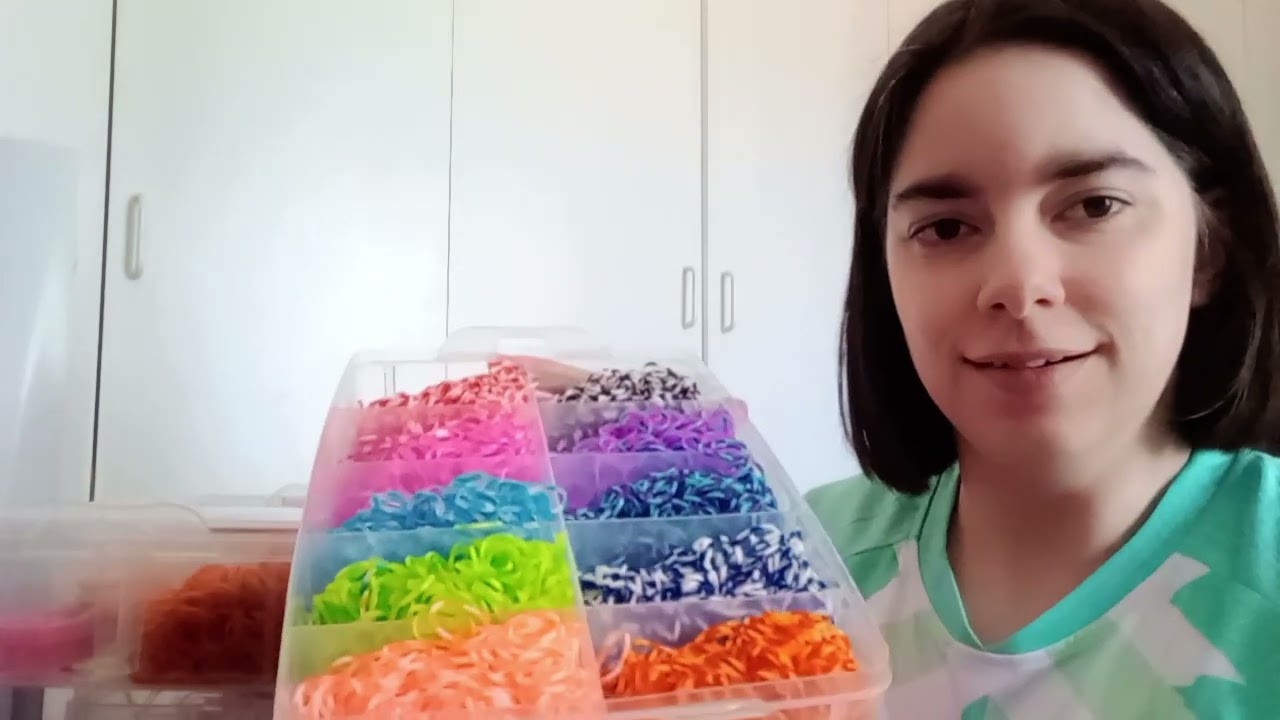 I did delivery just big loom bands 10k just show nice colours 😊