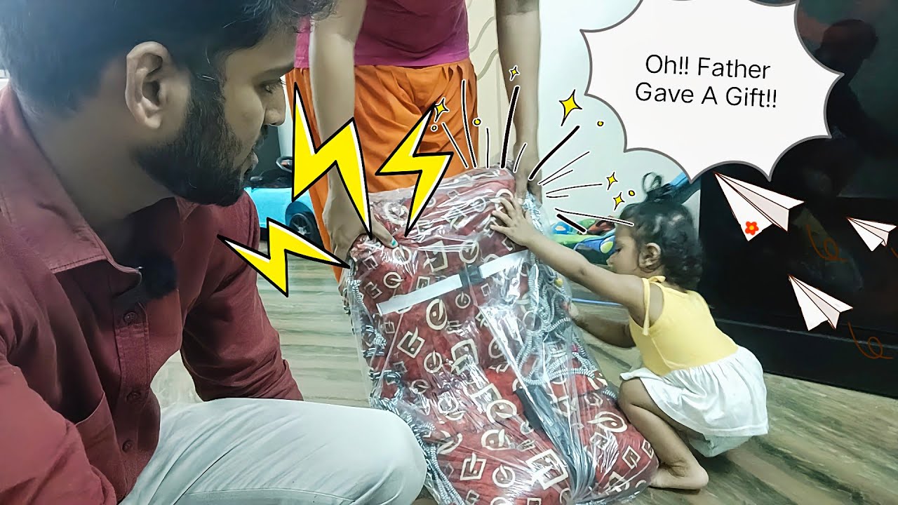 Pranking Our Baby with An Amazing Gift on Father's Day !!