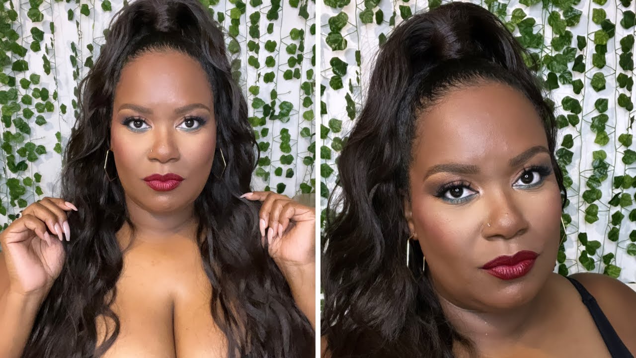 Half Up Half Down Quick Weave | No Cornrows | Model Model Gardenia