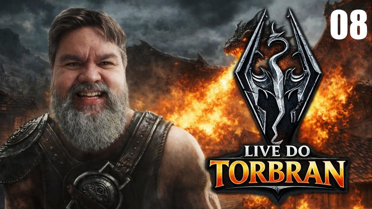 HOJE É MEU NIVER!!  SKYRIM COM MODS - LIVE - Episódio 08