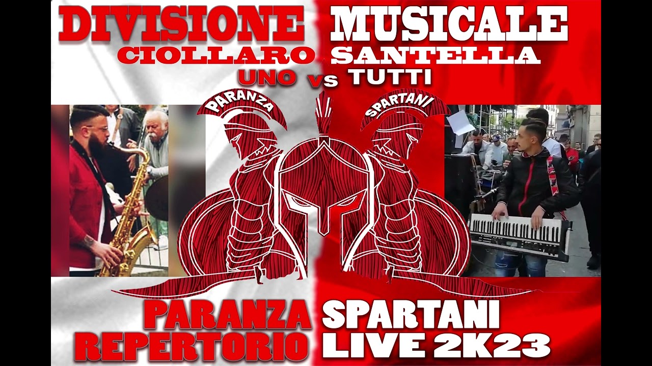 REPERTORIO CIOLLARO - SANTELLA PARANZA SPARTANI 2023 