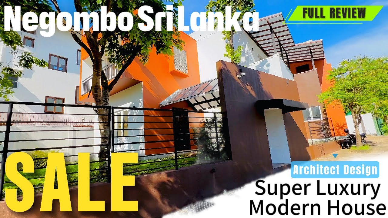 (SOLD) Negombo Super Luxury House For Sale - මීගමුවේ සුපිරිම නිවස විකිණීමට | Fernando Homes