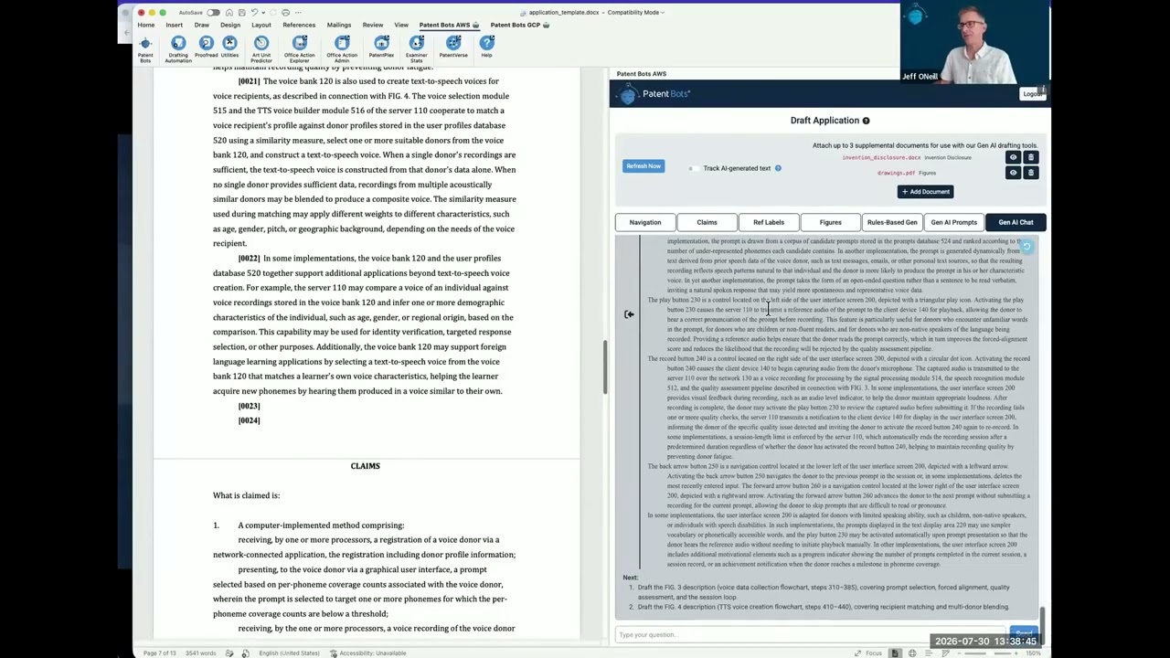 Off-the-shelf AI vs. a purpose-built patent drafting tool: what's the difference?