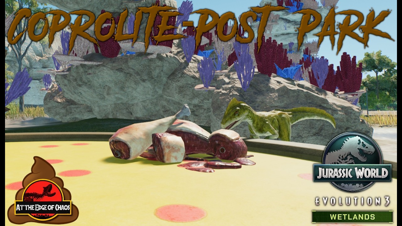 I Spent 100 Days Feeding Dinosaurs Pizza in JWE3 | Coprolite-Post Park #2
