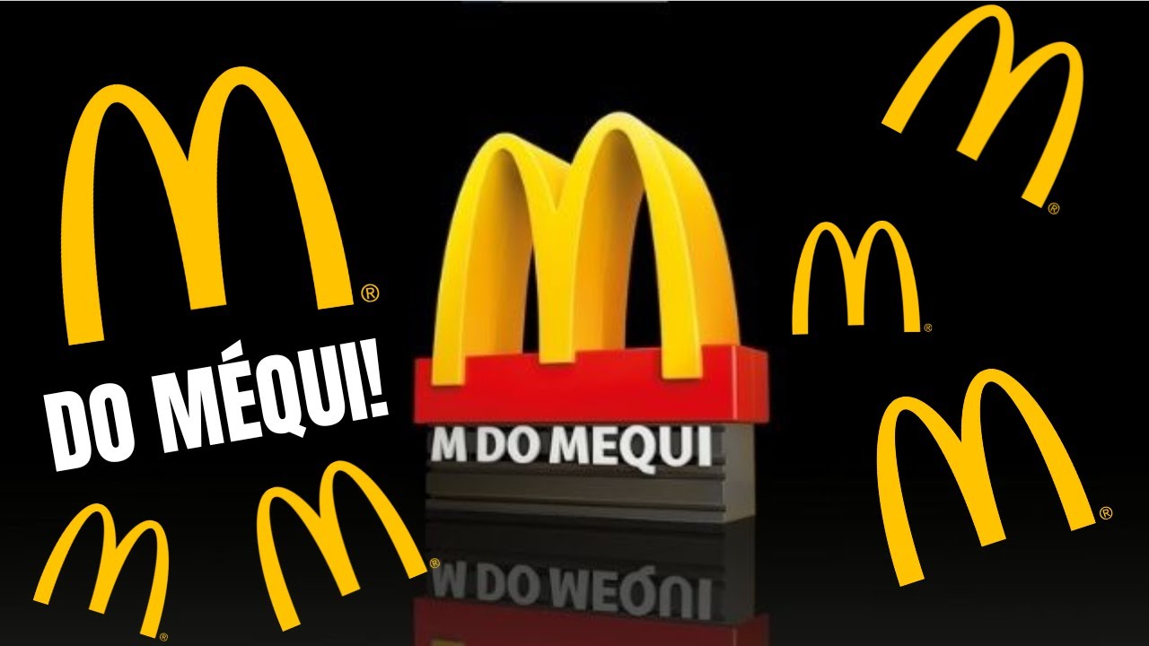 MOSTRANDO LETREIRO DO MC DONALDS -  M DO MÉQUI!!!
