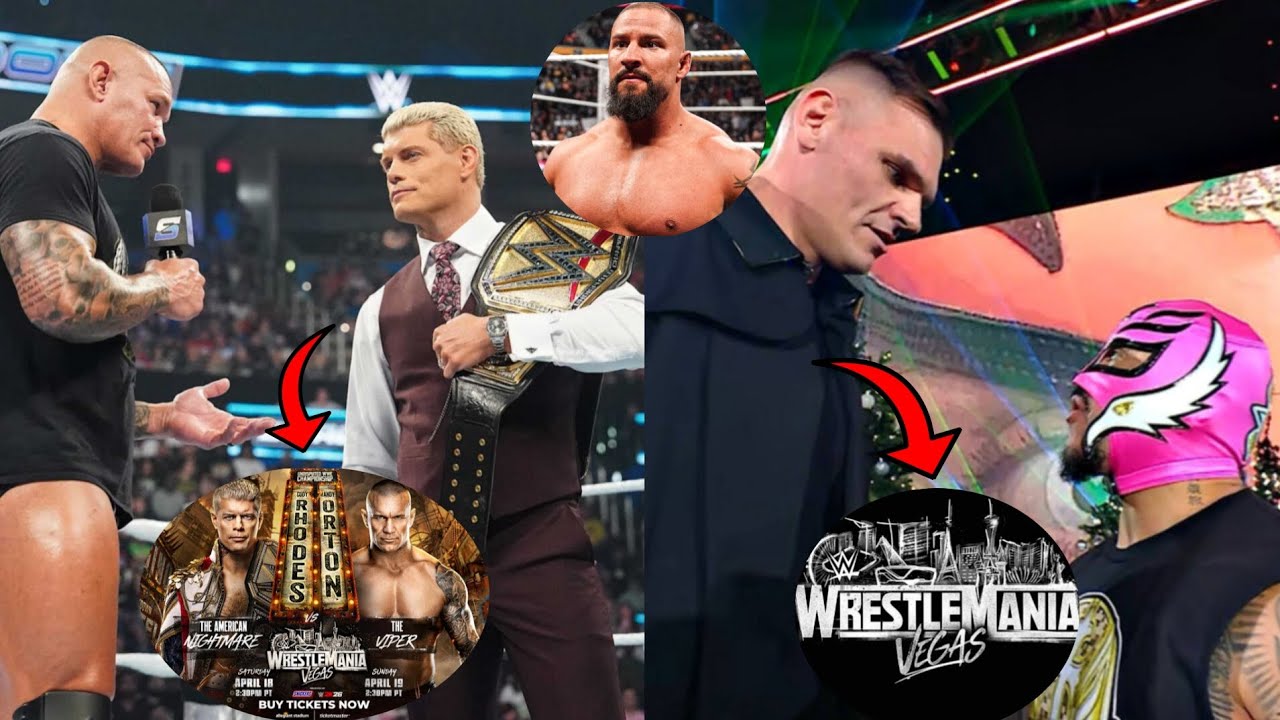 Rey Mysterio confronts Gunther|Seth Rollins targets Logan Paul|WrestleMania WWE Championship Plans