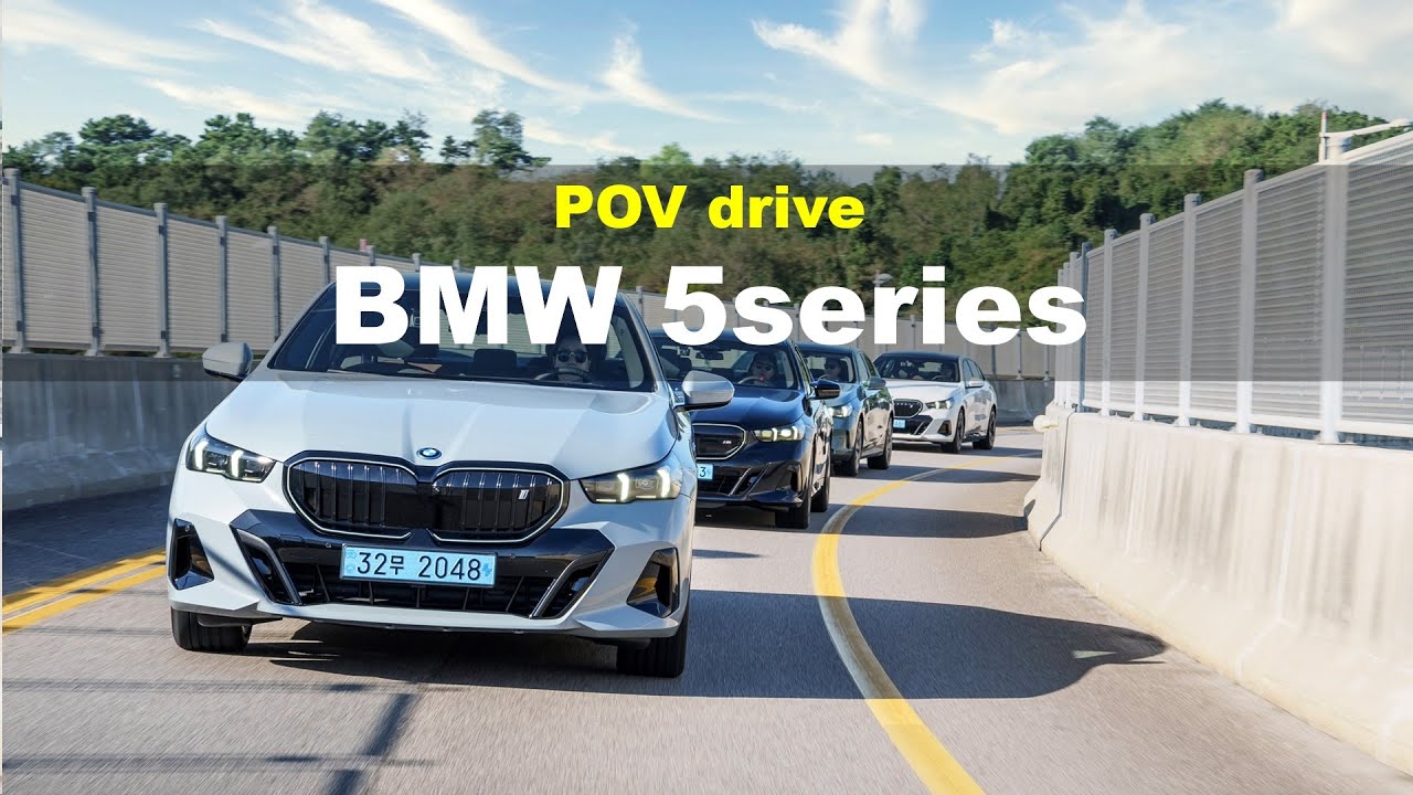 2024 BMW 5 series POV drive