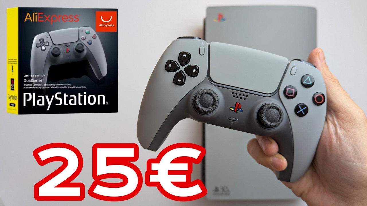 ¡MOD ÉPICO! Personaliza tu Mando PS5 al Estilo 30 Aniversario por Menos de 25€