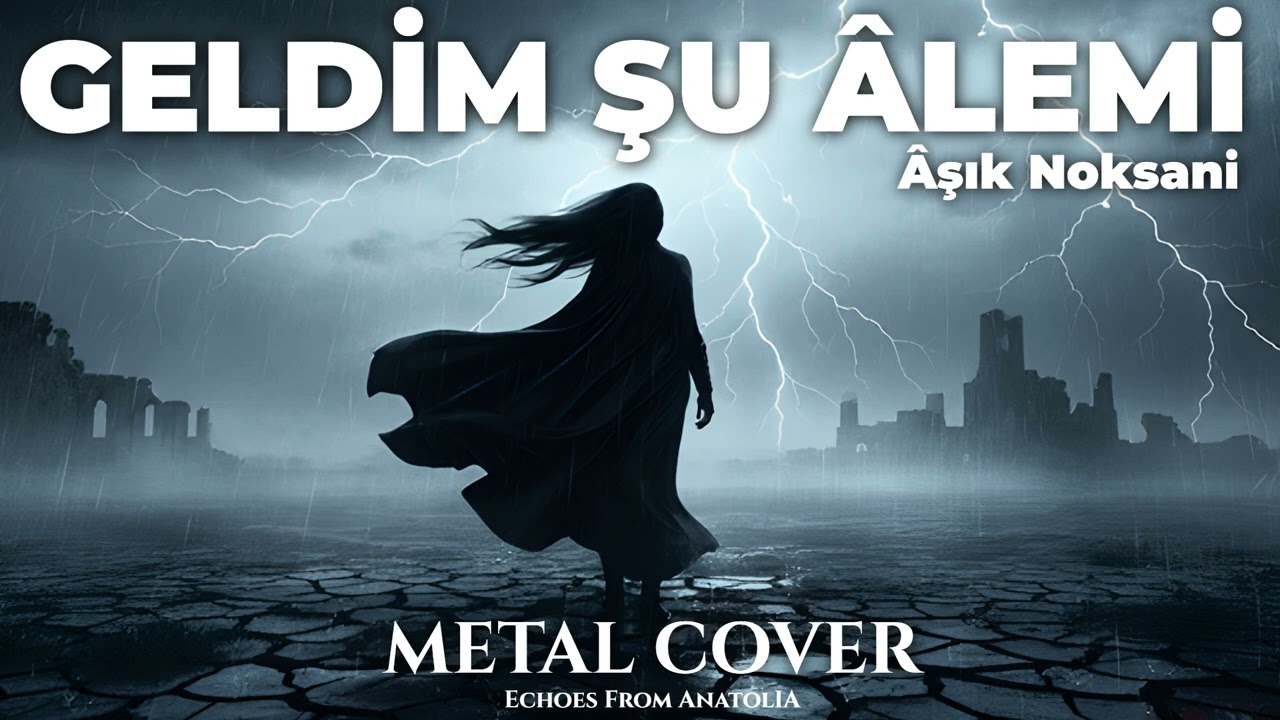 Âşık Noksani - Geldim Şu Alemi | Metal Cover | Anatolian Folk | AI Music
