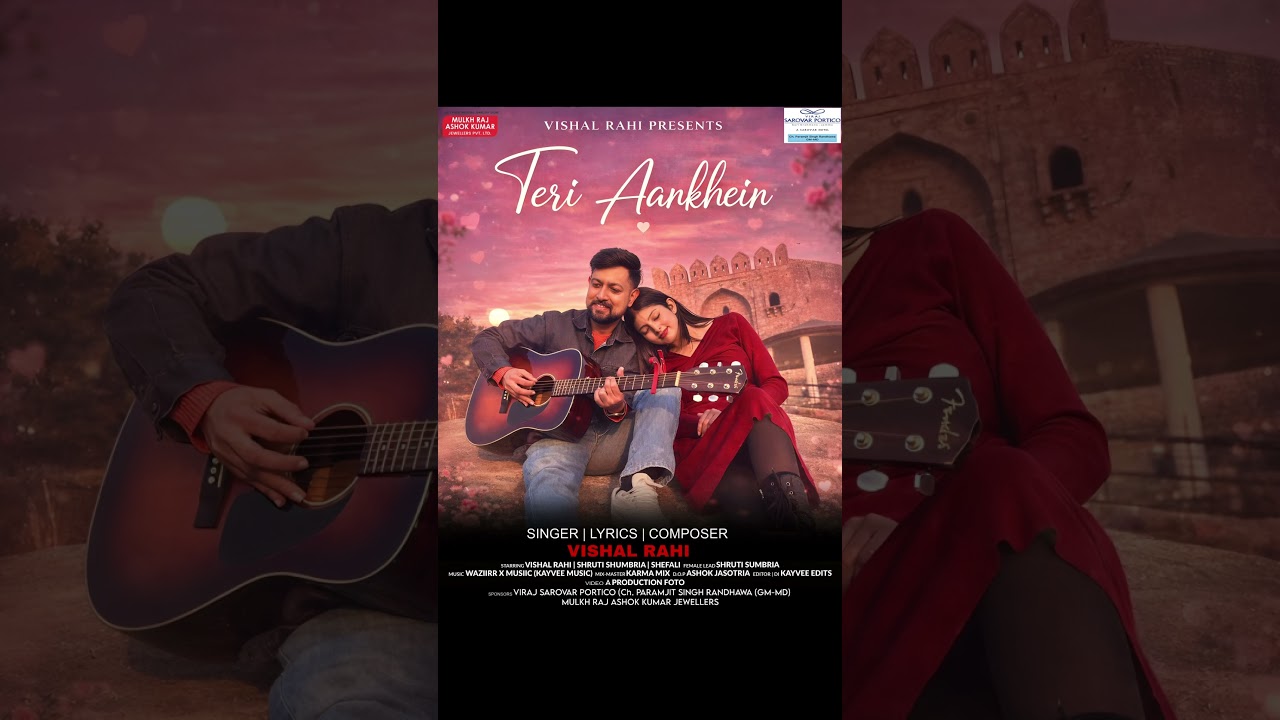 Poster of &ldquo;Teri Aankhein&rdquo; | Stay Tuned for song ❤️ #TeriAankhein #poster #lovesong #lovemusic