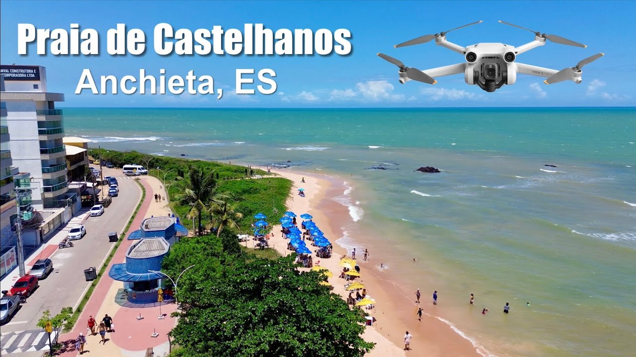 Castelhanos, Anchieta, ES, em novembro de 2024. Imagens aéreas com drone DJI Mini 3.