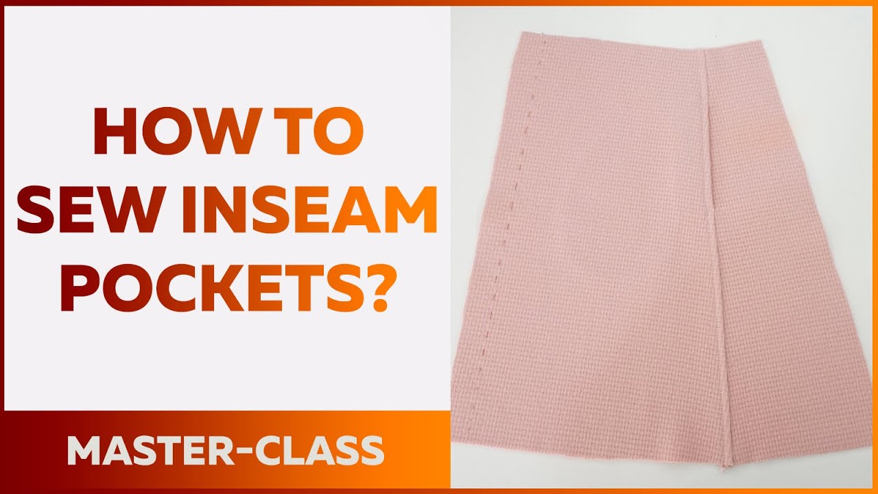 How to sew inseam pockets? Master-class