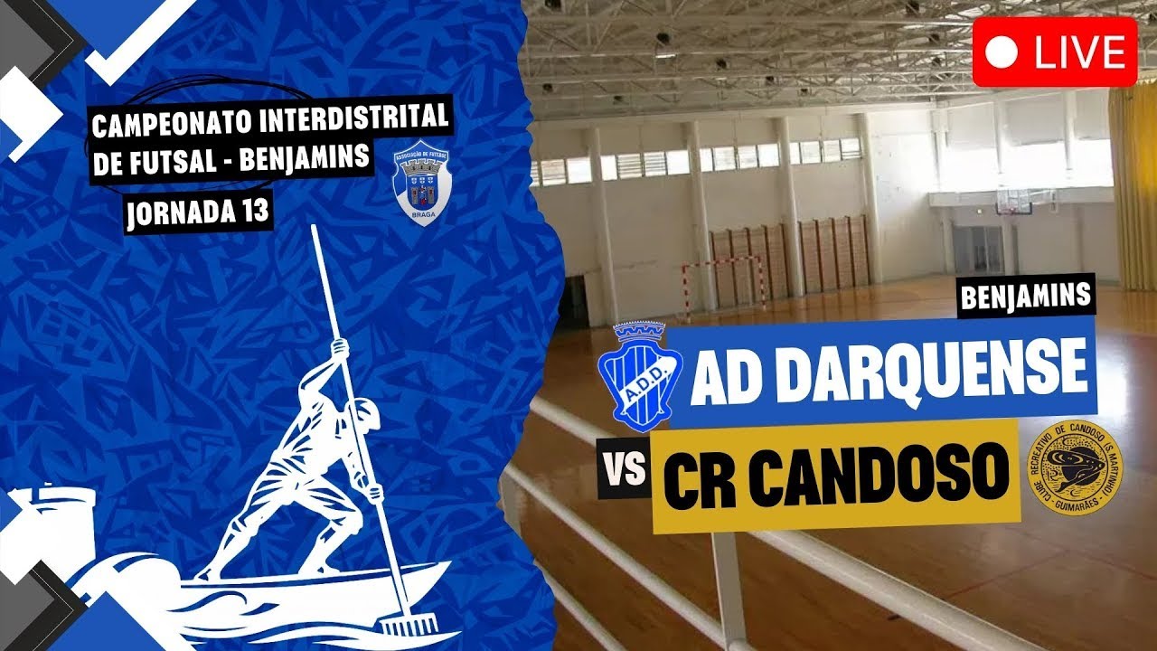 AD Darquense 11-1 CR Candoso - Campeonato Interdistrital de Futsal - Benjamins
