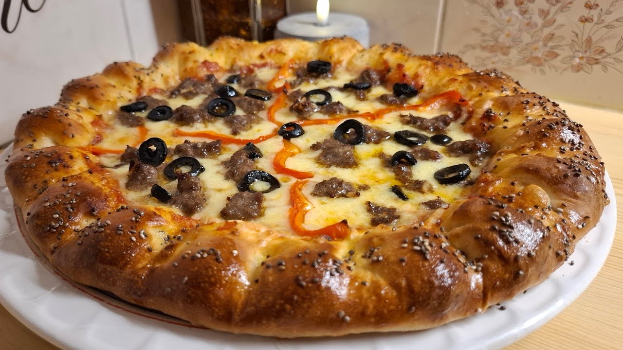 # قولي وداعا للبيتزا المحلات راح نعطيك كل الأسرار لي تخليك تكوني محترفة في تحضيرها 🤩🍕🍕