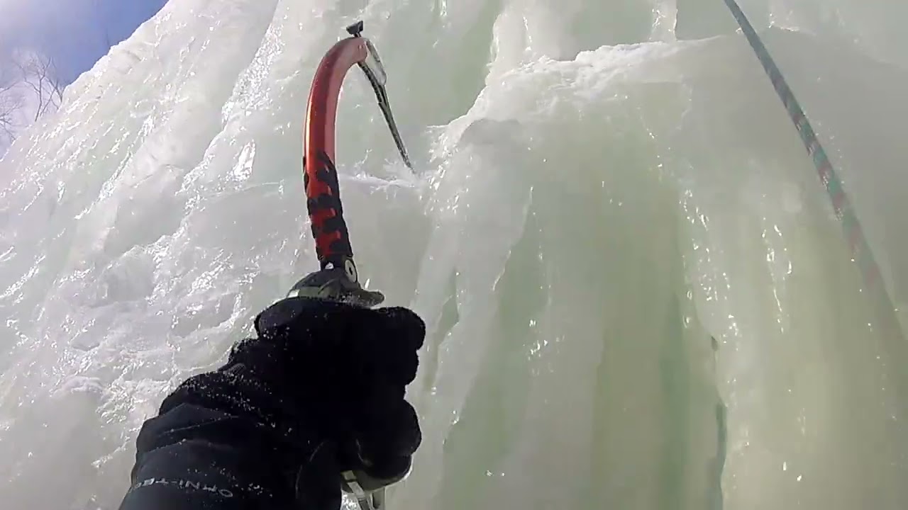 Rowan conquers difficult Ice Climb 2/1/26 POV