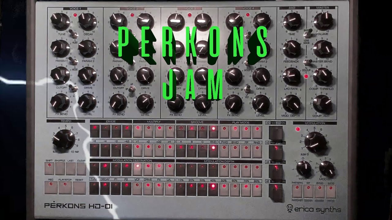 Perkons HD-0 1 - First Jam (I wish it has six voices)