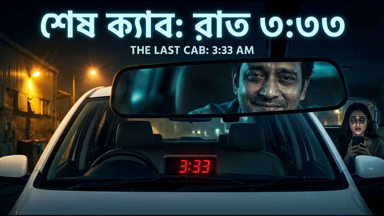 রাত ৩:৩৩: শেষ ক্যাবের রহস্য | The Last Cab: A Midnight Horror Story