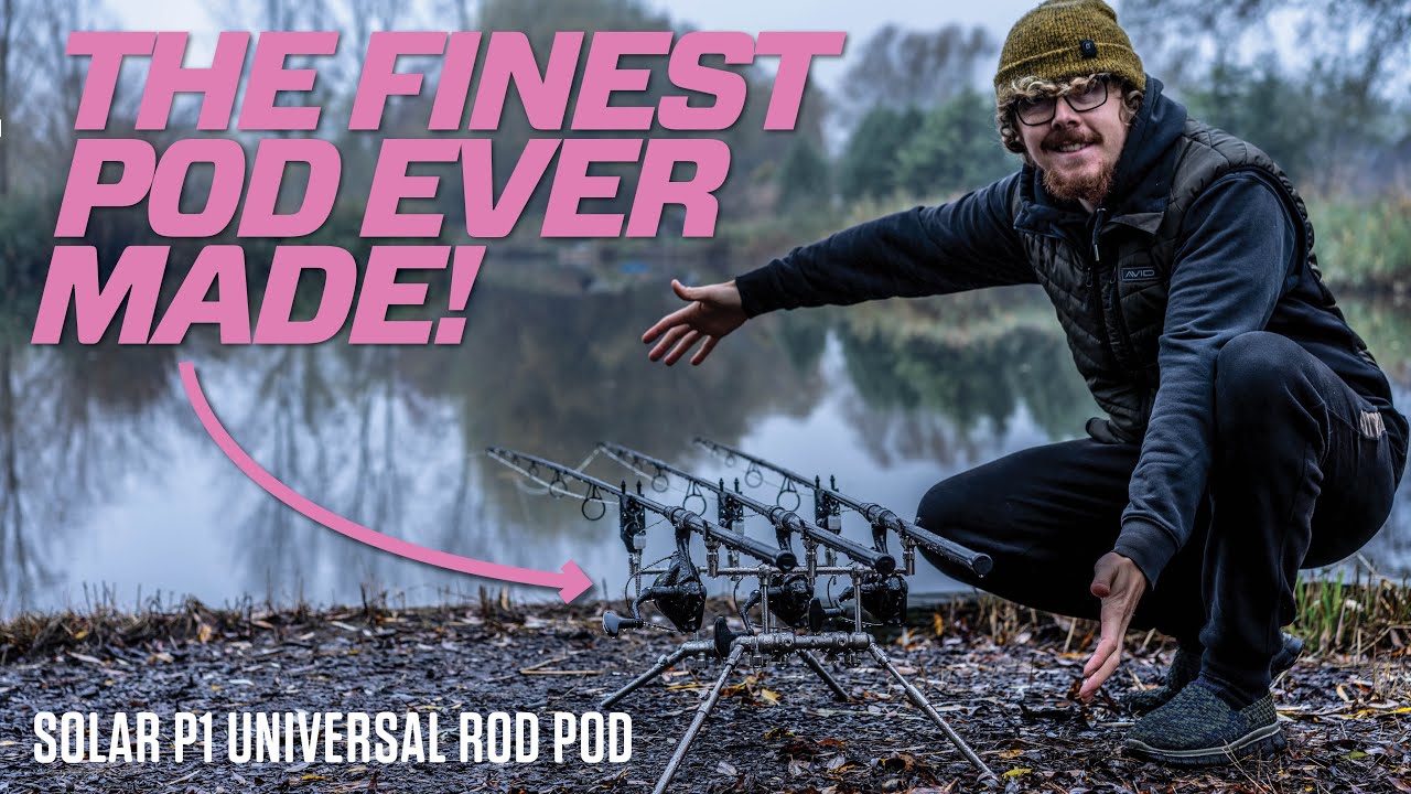 This is the finest rod pod ever made. FACT! Solar P1 Universal Rod Pod