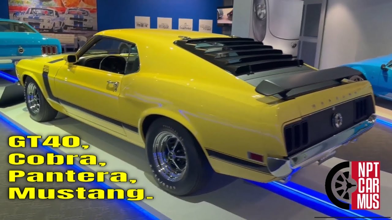 Mustangs, Panteras & Cobras: Newport Car Museum #mustang #cobra #pantera