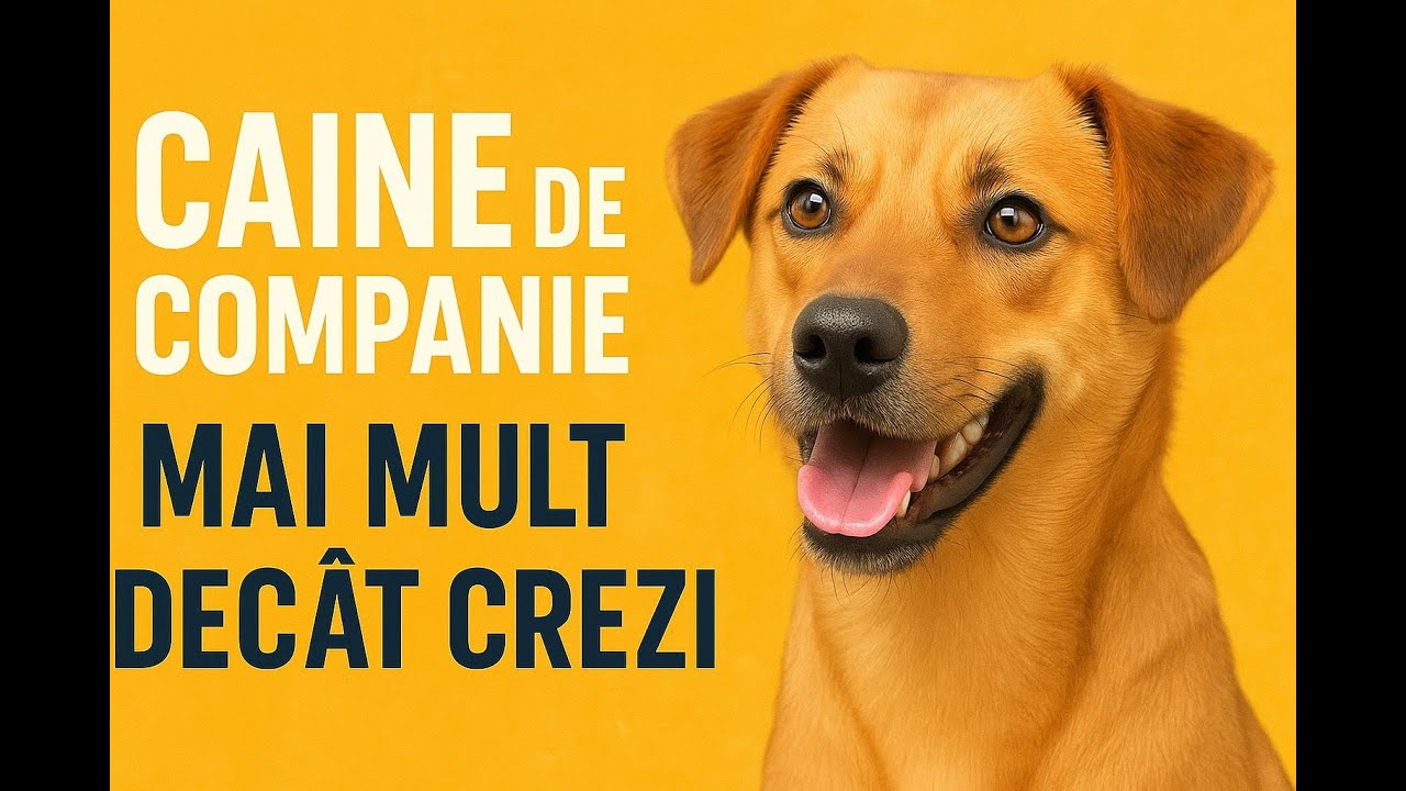 Câinele de companie: mai mult decât crezi!