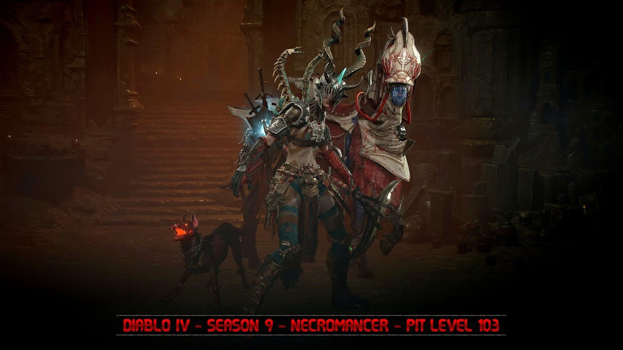 Diablo 4: VoH - Season 09 Necro - Pit 103 (First try)
