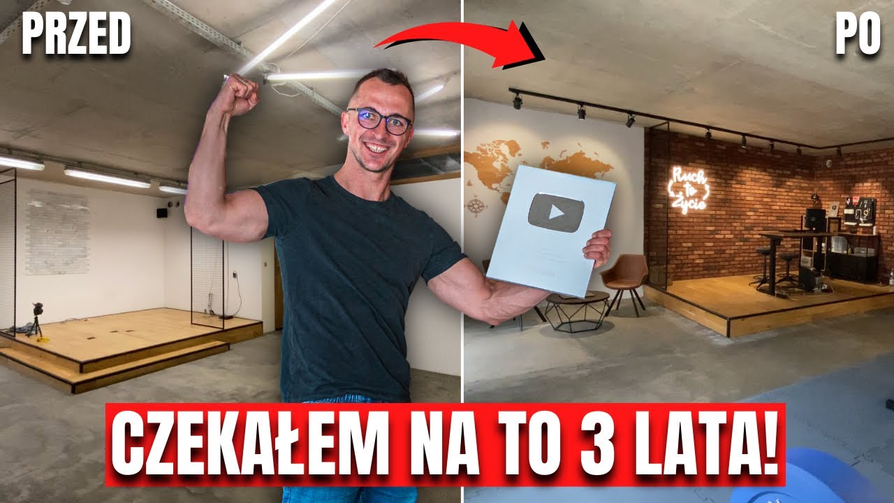 Własna siłownia i studio nagrań stały się faktem!