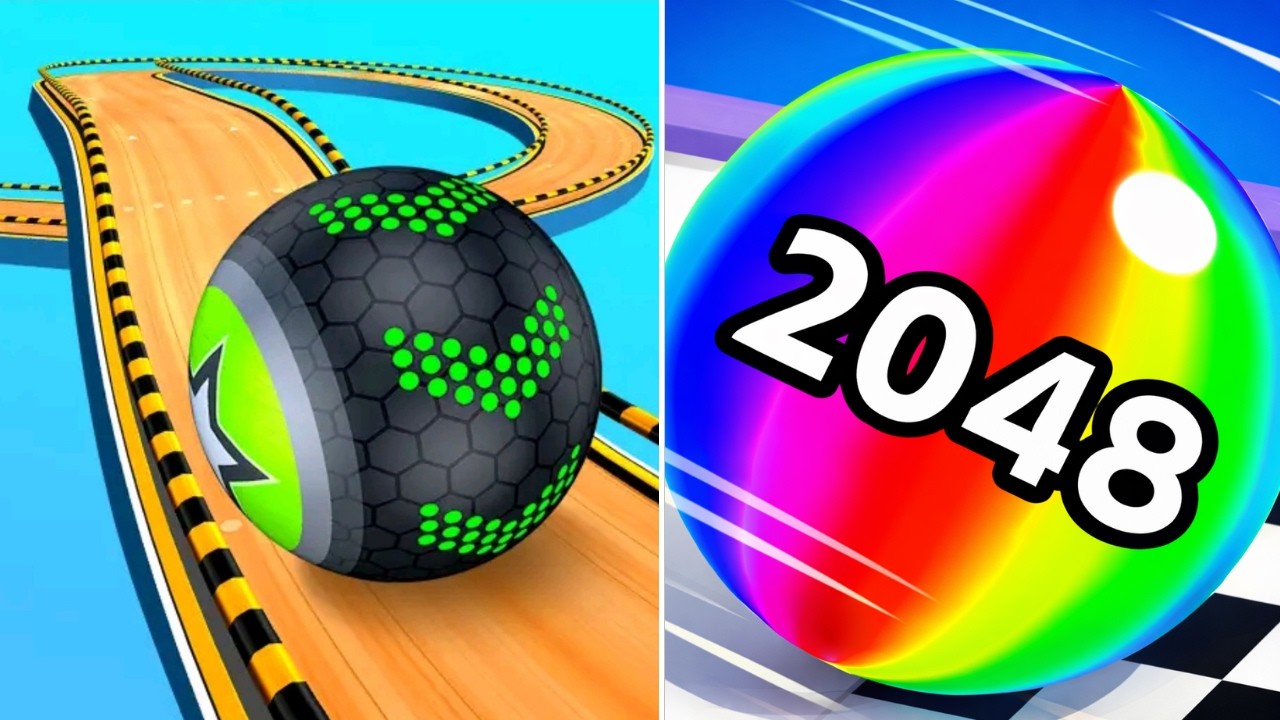 🔴LIVE | GB6 | Minecraft Going Balls vs Ball Run 2048 vs REVERSE | Portal Run | High Score Gameplay
