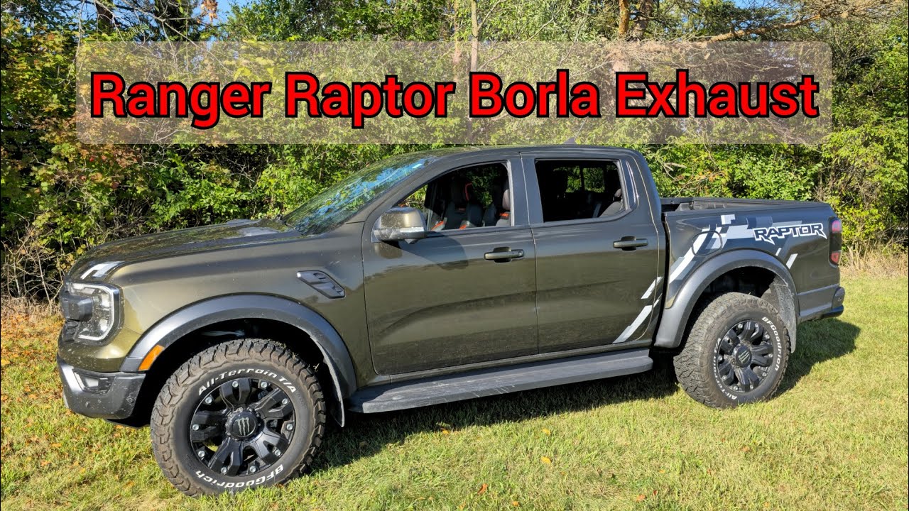 Brand New Complete Borla Exhaust for Ranger Raptor!!!