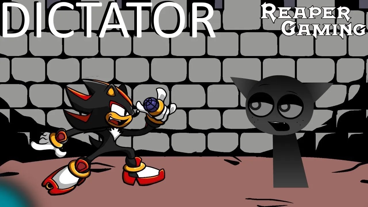 FNF - Shadow Vs Gray Dictator Cover FNF MOD