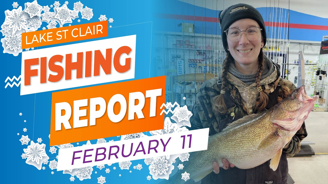 Lake St. Clair Ice Fishing Report | February 11