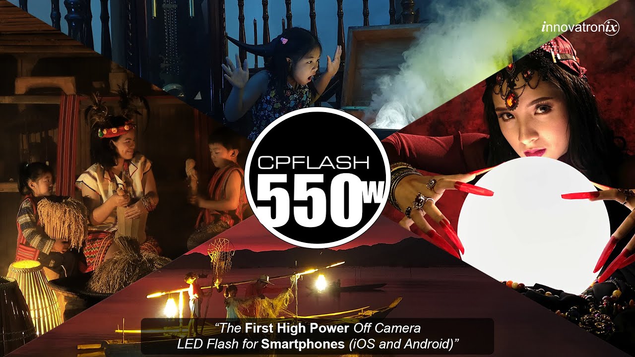 Innovatronix CPFlash 550W : A Powerful Off Camera / External Flash for Smartphones