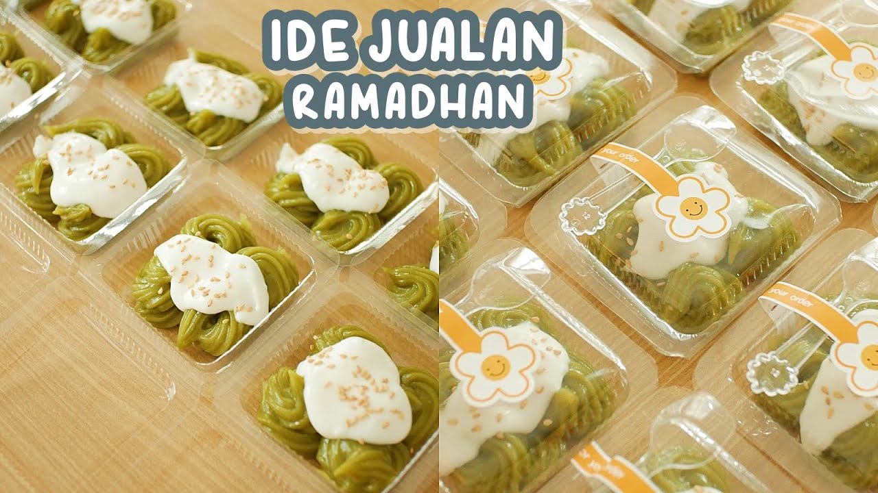 DESSERT THAILAND Lumer dan Lembut!! KHANOM PIAK POON - IDE JUALAN