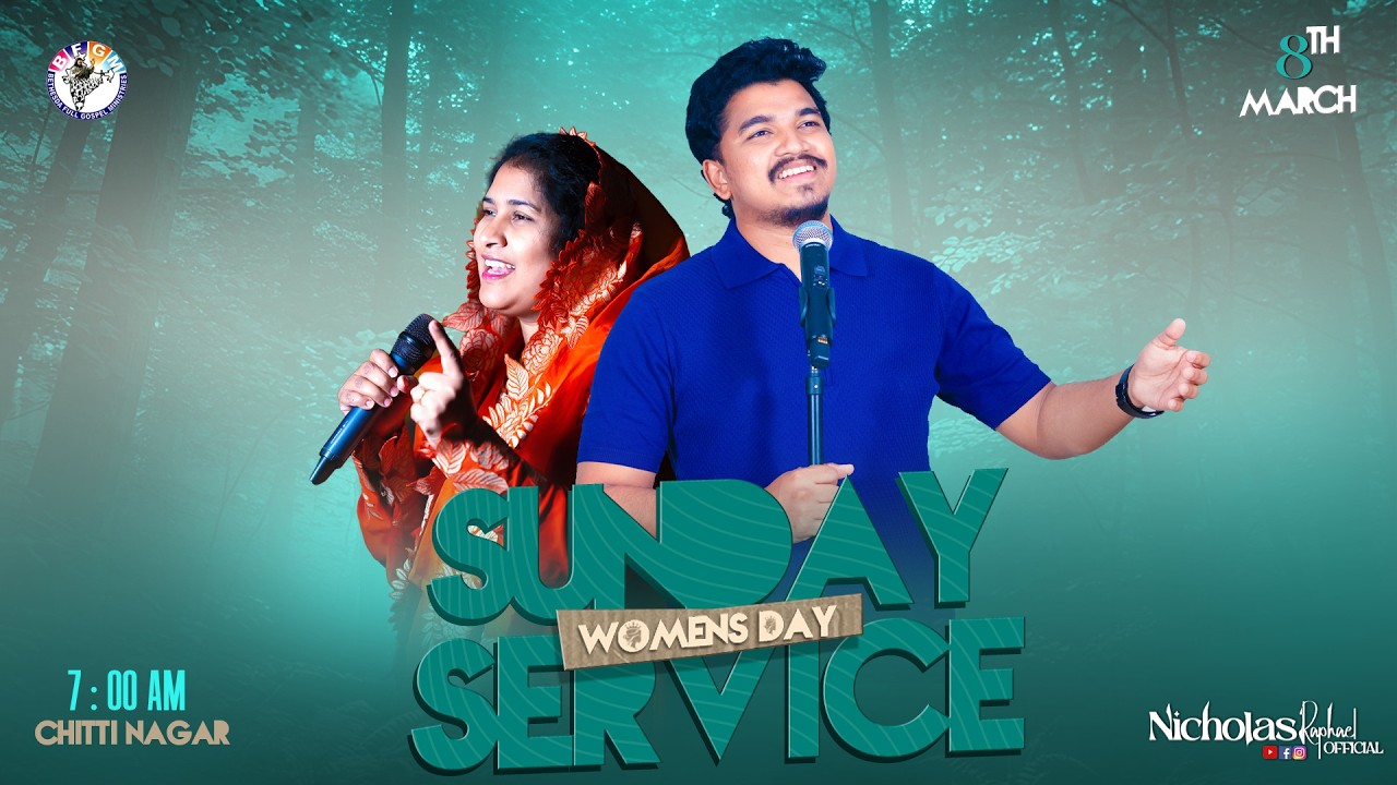 🔴 Women's Day Sunday morning 1st Service ( chittinager ) || 8th March 2026 || Nicholas Raphael