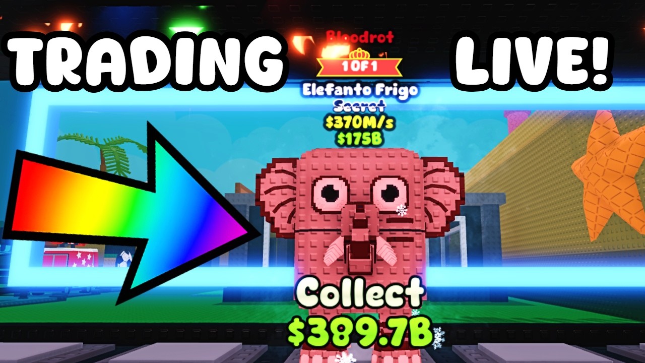 TRADING IN STEAL A BRAINROT LIVE!