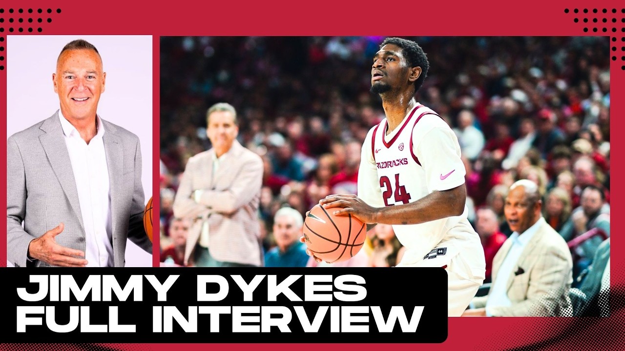 Jimmy Dykes Previews Arkansas vs Texas A&M + Razorbacks' Ceiling in NCAA Tournament | Full Interview