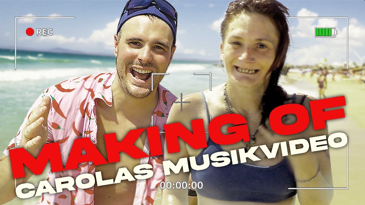 Carola Musikvideo-Making Of. Stefan wurde beklaut!
