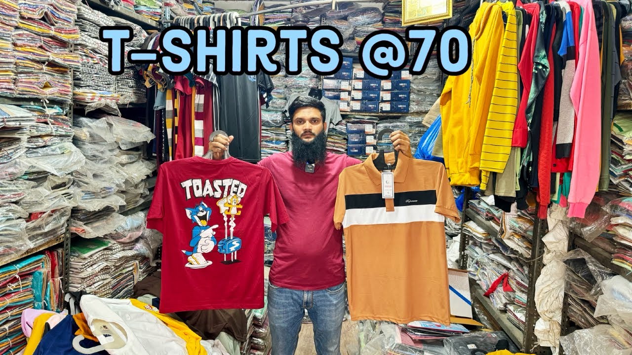₹70 T-shirts / सस्ते टी-शर्ट्स का भंडार / Kelabakhar Market
