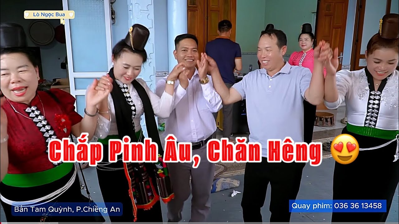 Vợ Chồng Xuân Quý Cùng Múa Lào Vui Tết Nhà Quàng Tiếng