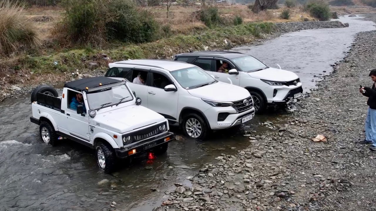 Fortuner Vs Legender 4x4 Off-roading😍