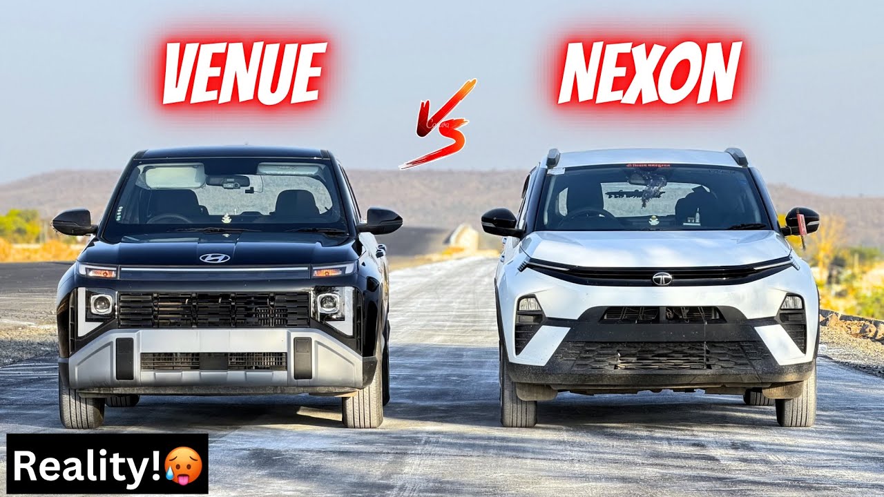 Hyundai Venue vs Tata Nexon 2026 - Kaun Hai Best ? | New venue Hx2 vs Nexon Pure plus 2026🔥